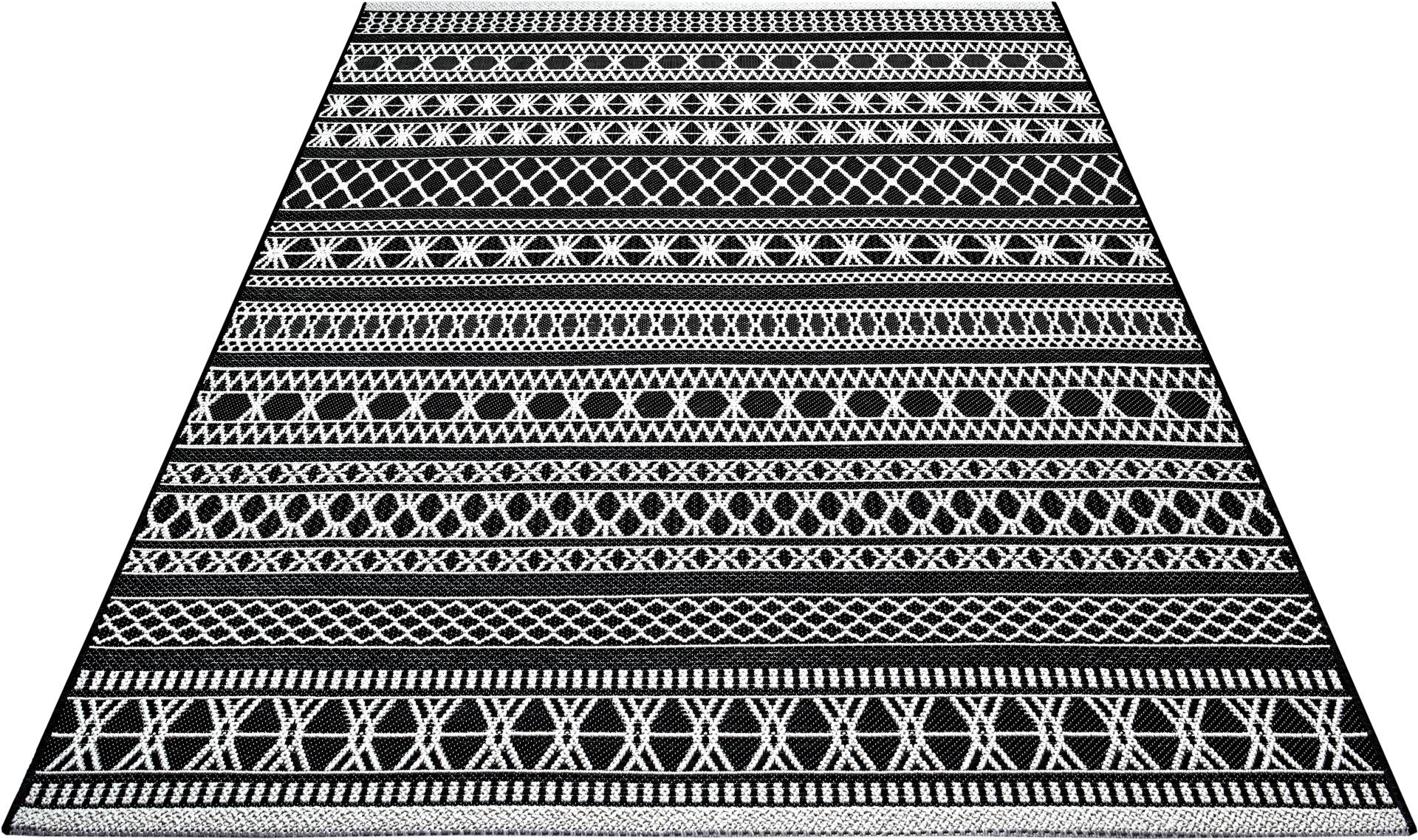 freundin Home Collection Designteppich »Khawa«, rechteckig, 4 mm Höhe, Flachgewebe Makramee Optik, Robust, Pflegeleicht von freundin Home Collection