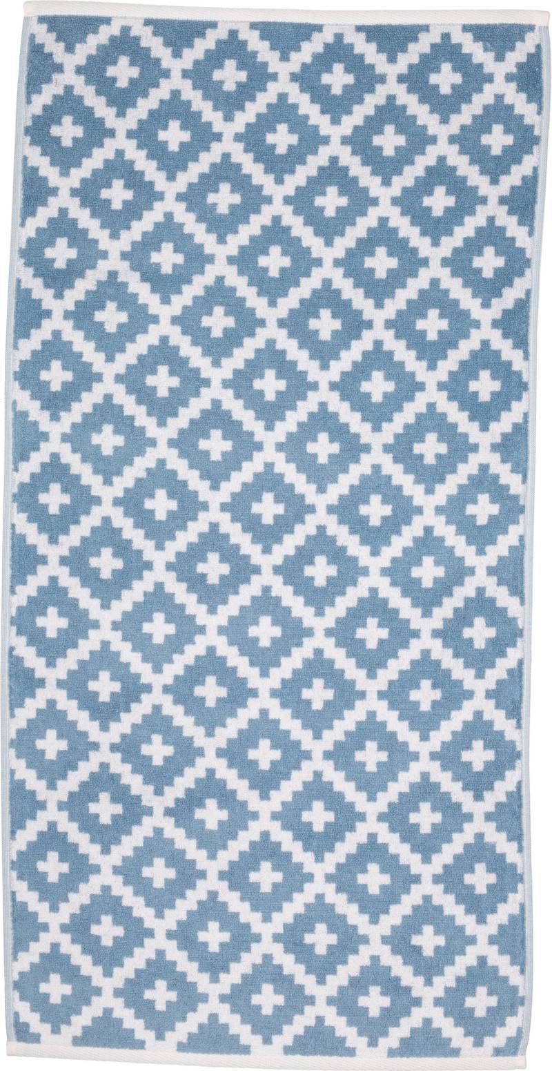 freundin Home Collection Handtücher »Freundin Rauten Graphics«, (2 St., 2er Set Handtücher 50 x 100 cm), mit skandinavischem Design von freundin Home Collection