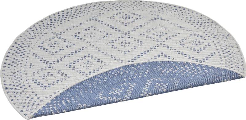 freundin Home Collection Teppich »Olympia«, rund, 5 mm Höhe, In-& Outdoor, Wendeteppich, Wetterfest, Balkon, Garten, Wohnzimmer von freundin Home Collection