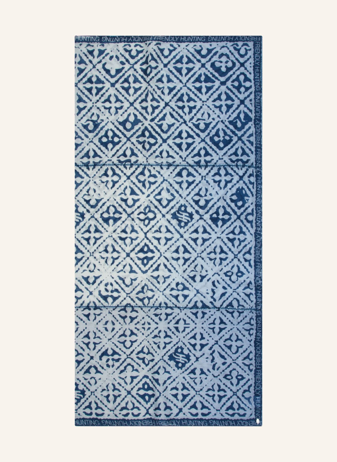 Friendly Hunting Cashmere-Schal Eyes Of Marakesh blau Friendly Hunting Cashmere-Schal Eyes Of Marakesh blau von friendly hunting