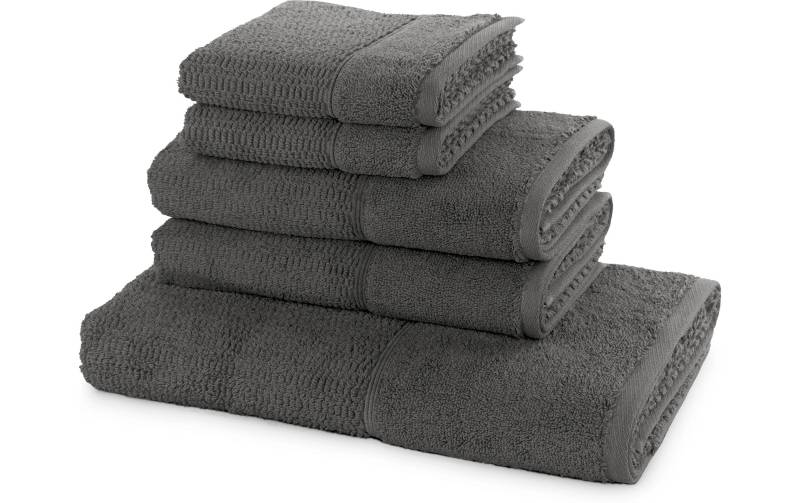 frottana Handtuch Set »Pearl 5-teilig«, 5 tlg., Frottier von frottana