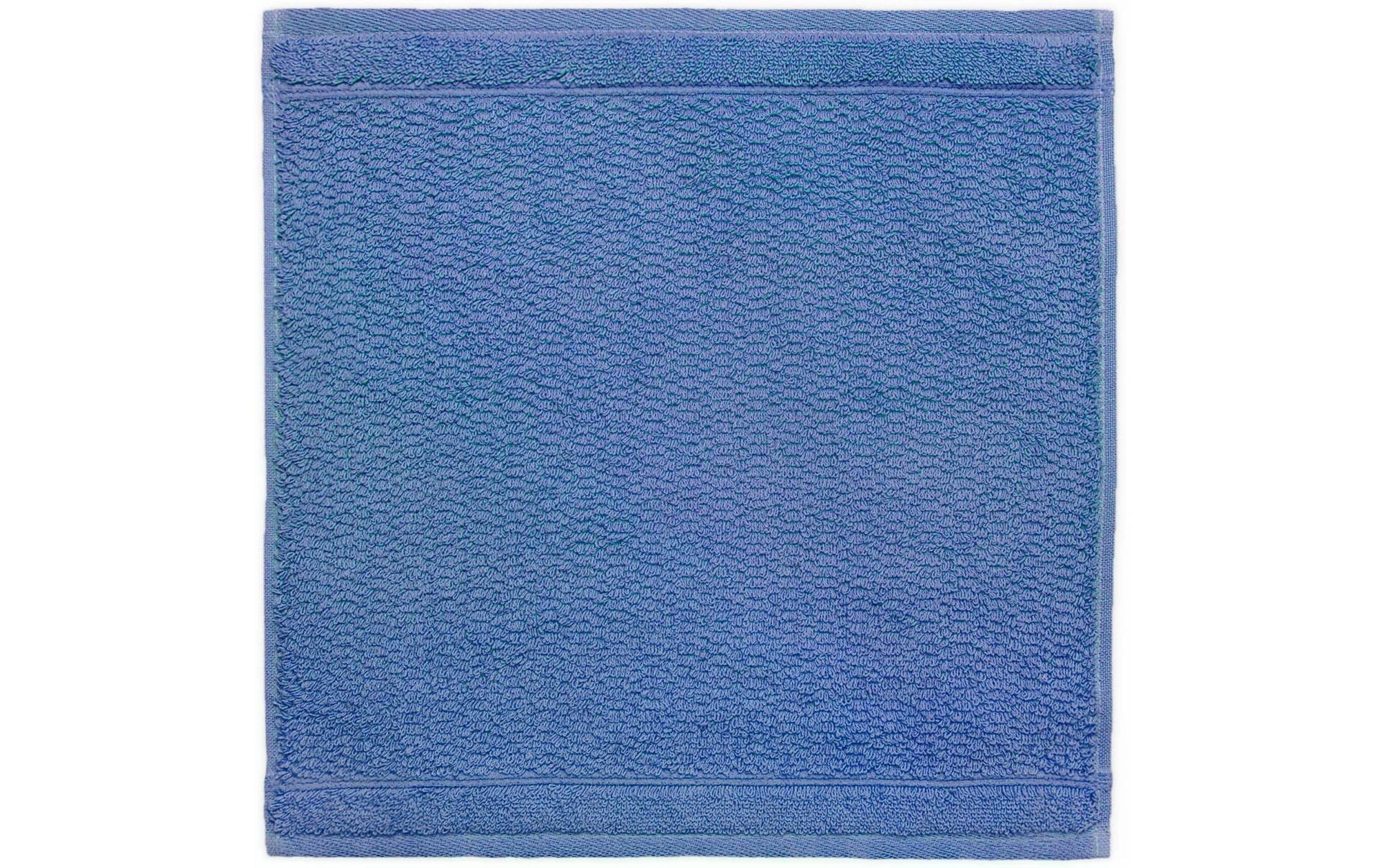 frottana Waschlappen »Pearl 30 x 30 cm, Himmelblau«, (1 St.) von frottana