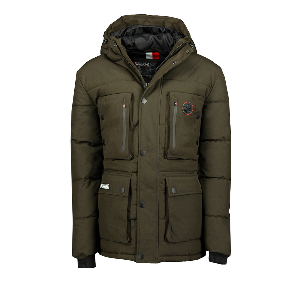 Parka Albert, Reissverschluss und Kapuze von geographical norway