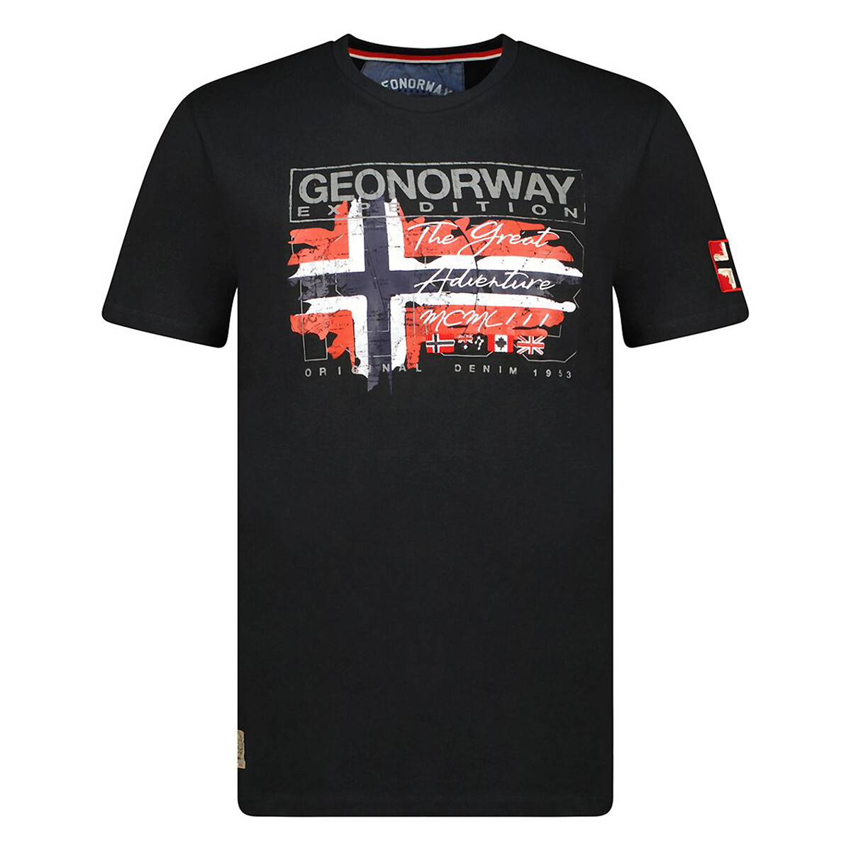 T-Shirt Jrusty, Logomotiv von geographical norway