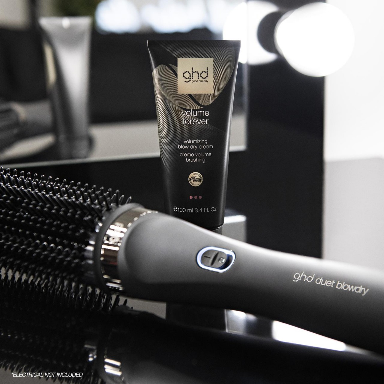 ghd Heat Protection Styling System - Volume Forever - Volumizing Blowdry Cream ghd Heat Protection Styling System - Volume Forever - Volumizing Blowdry Cream von ghd