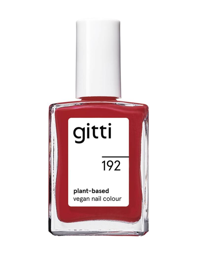 Gitti Plant-Based Vegan Nail Colour Nagellack von gitti