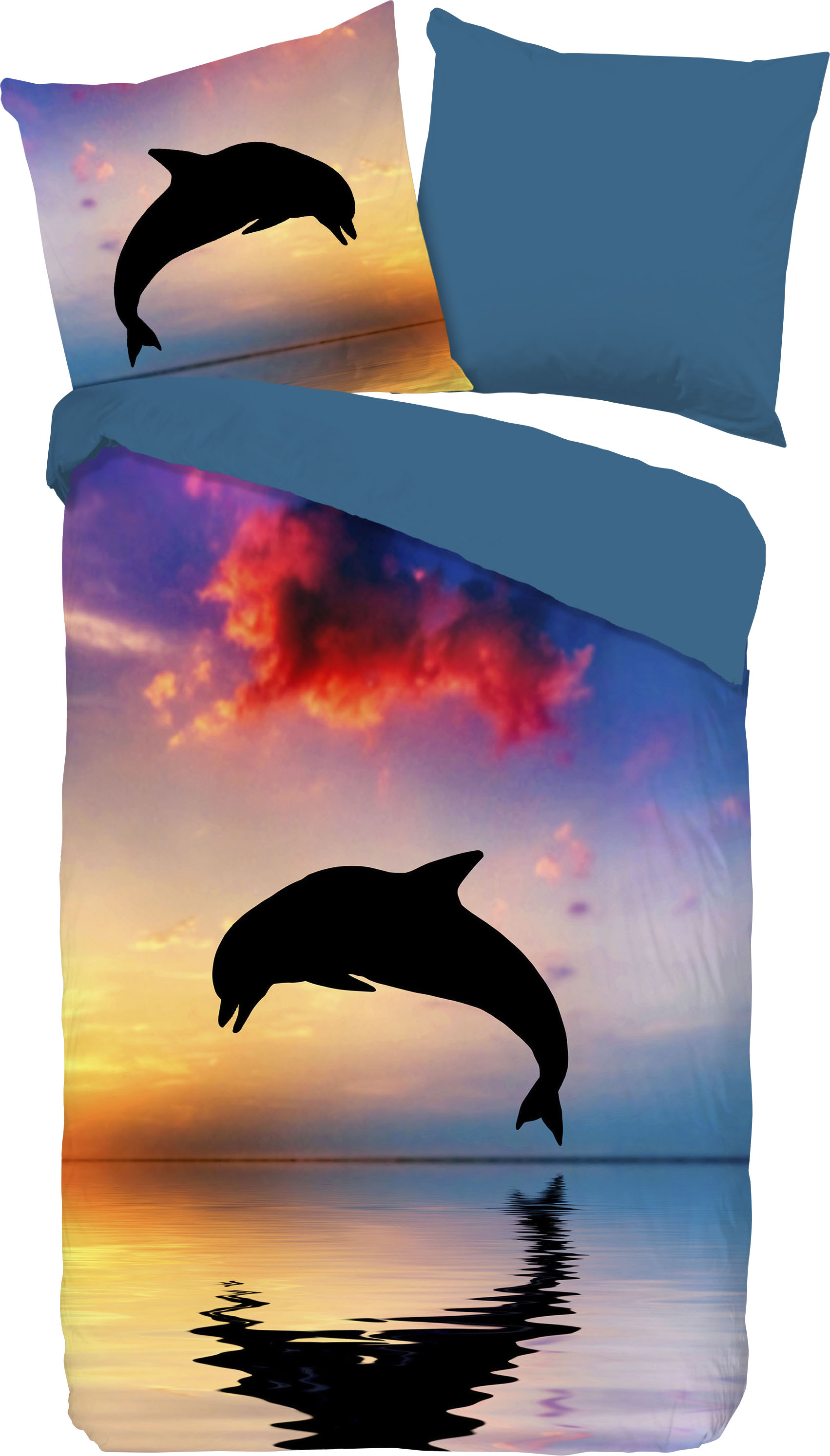 good morning Kinderbettwäsche »Dolphin«, (2 tlg.) von good morning