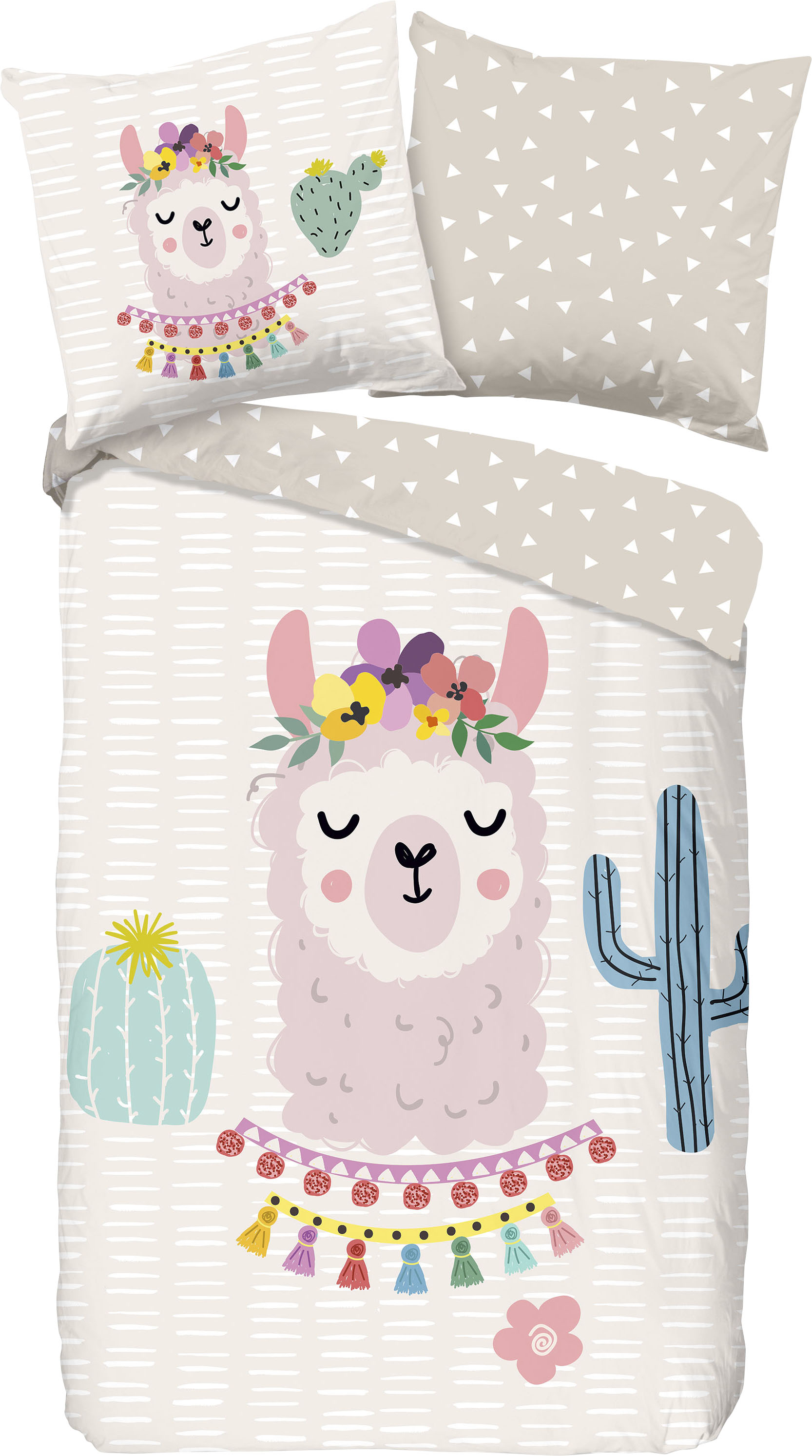 good morning Kinderbettwäsche »Llama«, (2 tlg.) von good morning