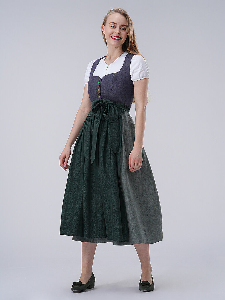 GOTTSEIDANK Dirndl HEDI 80cm lila | 34 von gottseidank