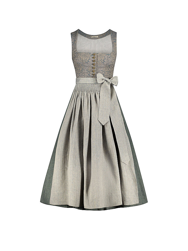GOTTSEIDANK Dirndl MONIKA 80cm hellgrau | 40 GOTTSEIDANK Dirndl MONIKA 80cm hellgrau | 40 von gottseidank
