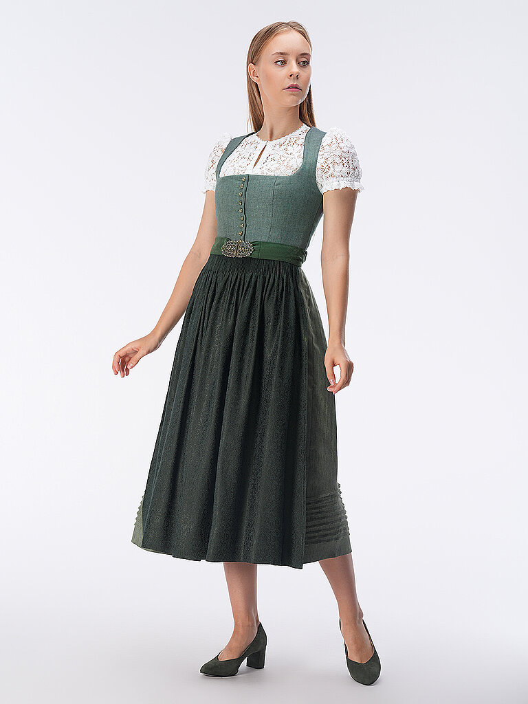 GOTTSEIDANK Dirndl MONIKA  grün | 42 von gottseidank