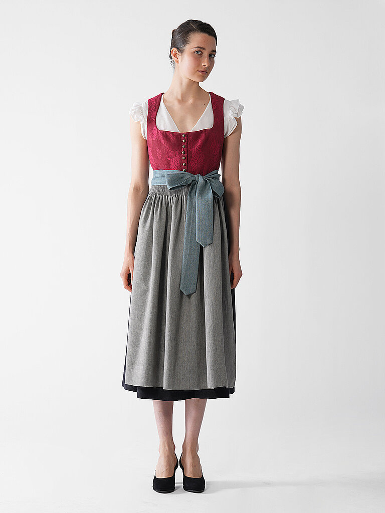 GOTTSEIDANK Dirndl MONIKA rot | 38 von gottseidank