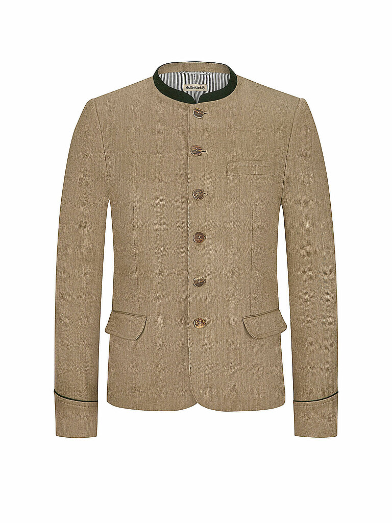 GOTTSEIDANK Trachtensakko HELMUT camel | 46 von gottseidank