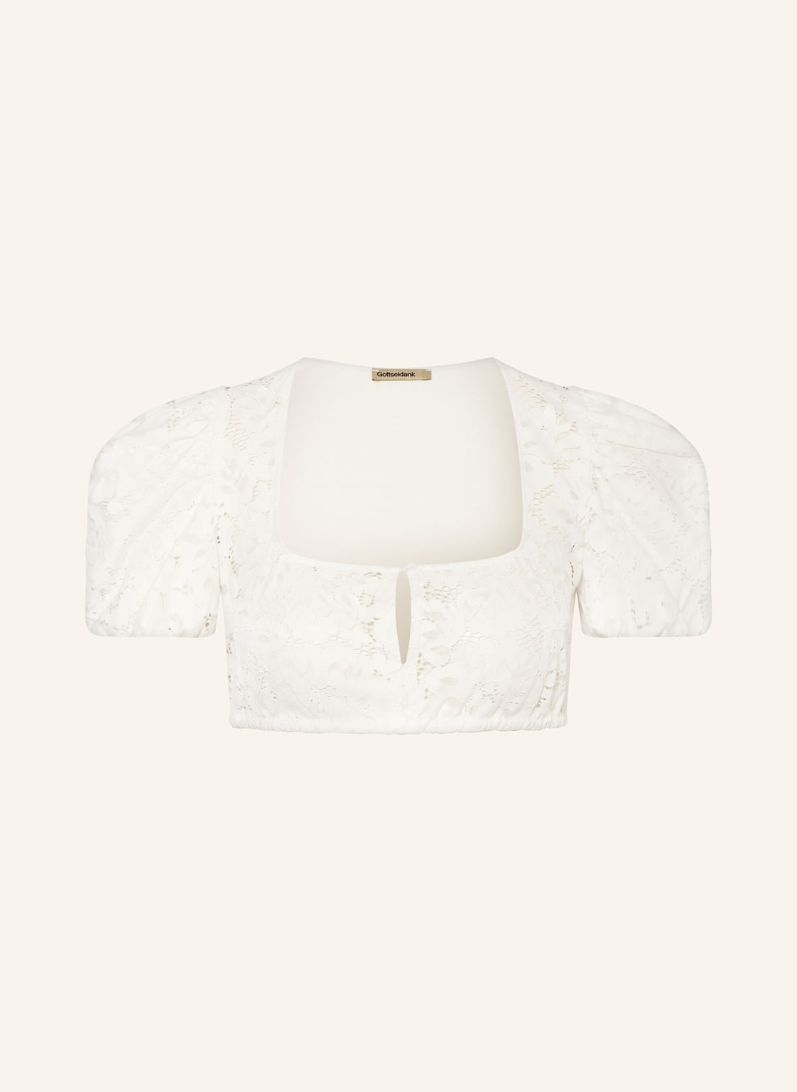 Gottseidank Dirndlbluse Irma Im Materialmix weiss Gottseidank Dirndlbluse Irma Im Materialmix weiss von gottseidank