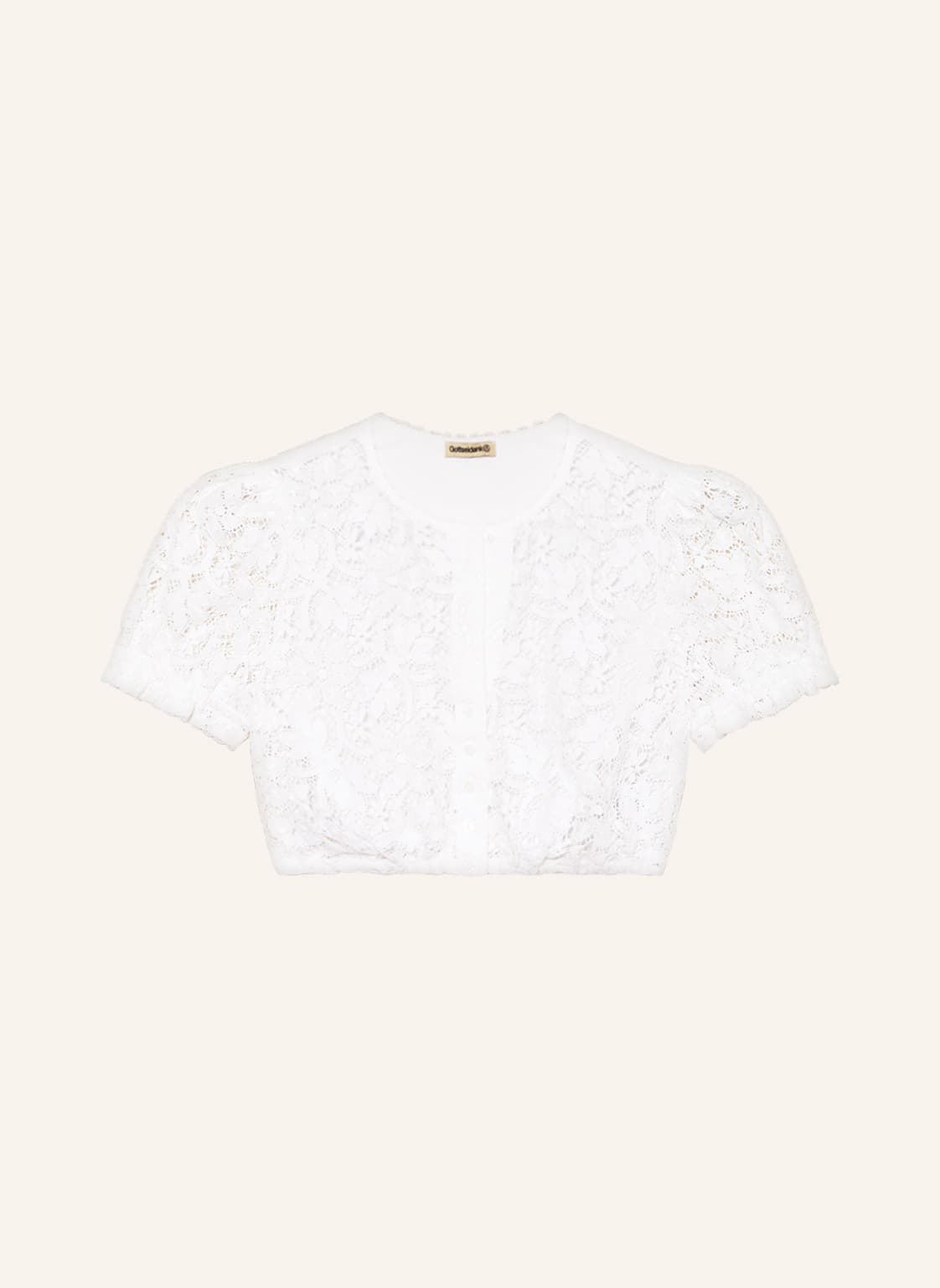 Gottseidank Dirndlbluse Viktoria Aus Spitze weiss Gottseidank Dirndlbluse Viktoria Aus Spitze weiss von gottseidank