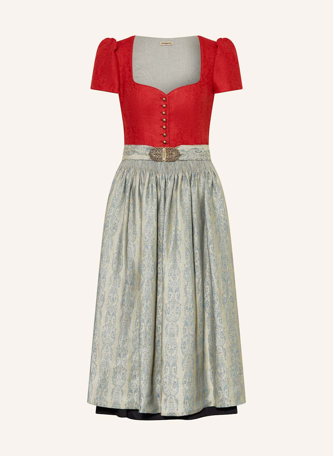Gottseidank Leinendirndl Evi rot von gottseidank