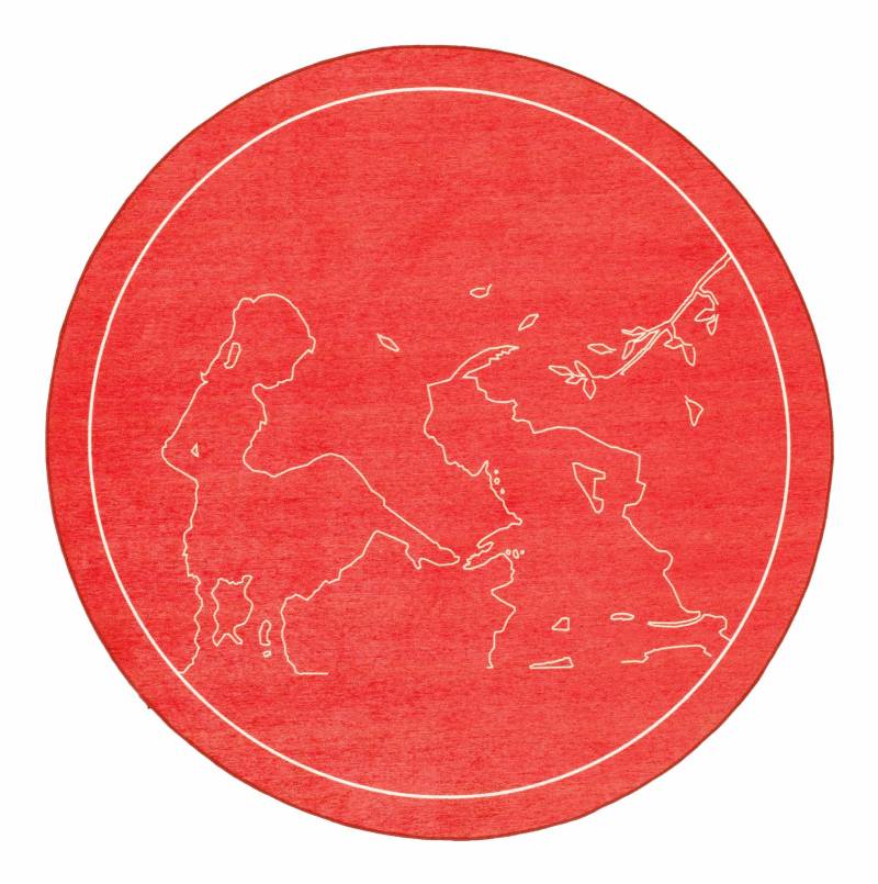 grimmliis Kinderteppich »Märchen 5«, rund, 2 mm Höhe, Motiv Aschenputtel, Kinderzimmer von grimmliis