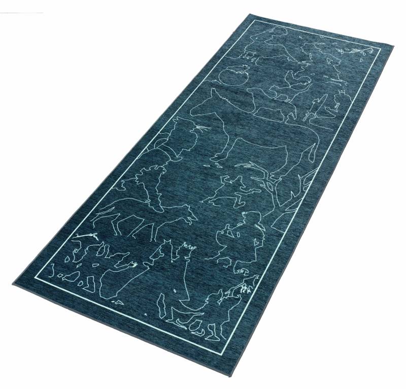 grimmliis Läufer »Märchen 8«, rechteckig, 2 mm Höhe, Motiv verschiedene Märchen, Kinderzimmer von grimmliis