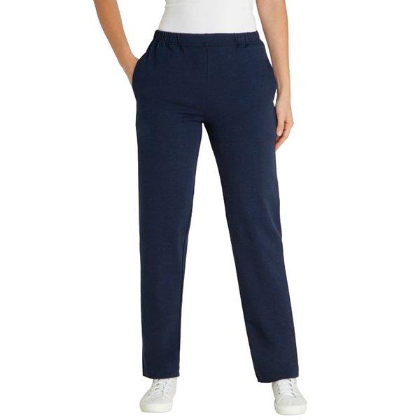 Basic - Freizeit Jogginghose Damen Blau 3XL von hajo