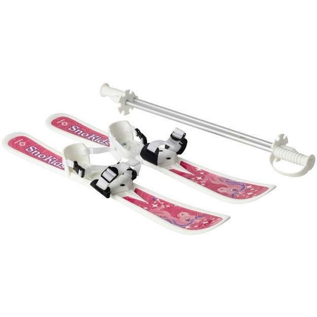 Schlitten Skiset Sno Kids Mit Stöcke Pink Unisex  ONE SIZE von hamax