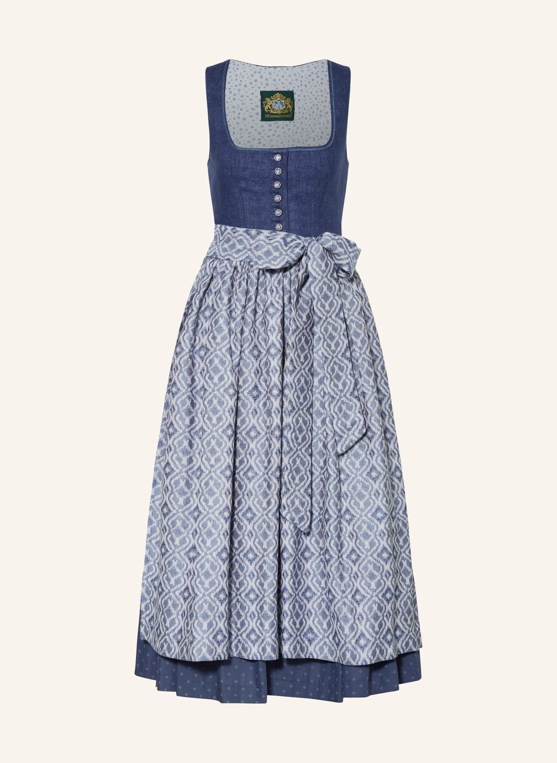 Hammerschmid Dirndl Pillersee blau von hammerschmid