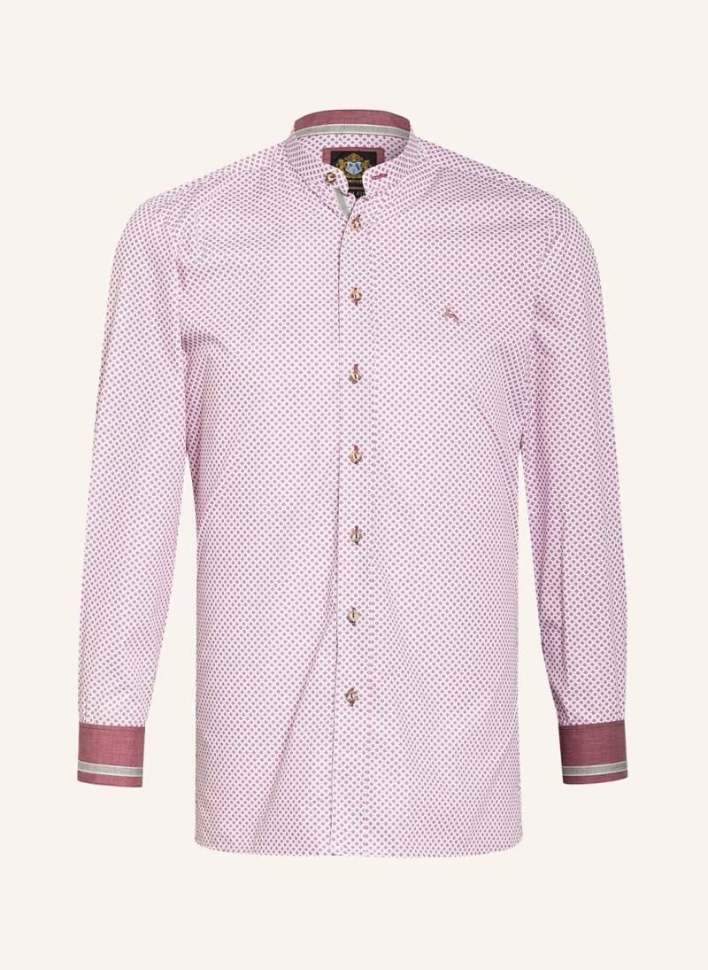 Hammerschmid Trachtenhemd Slim Fit Mit Stehkragen weiss von hammerschmid