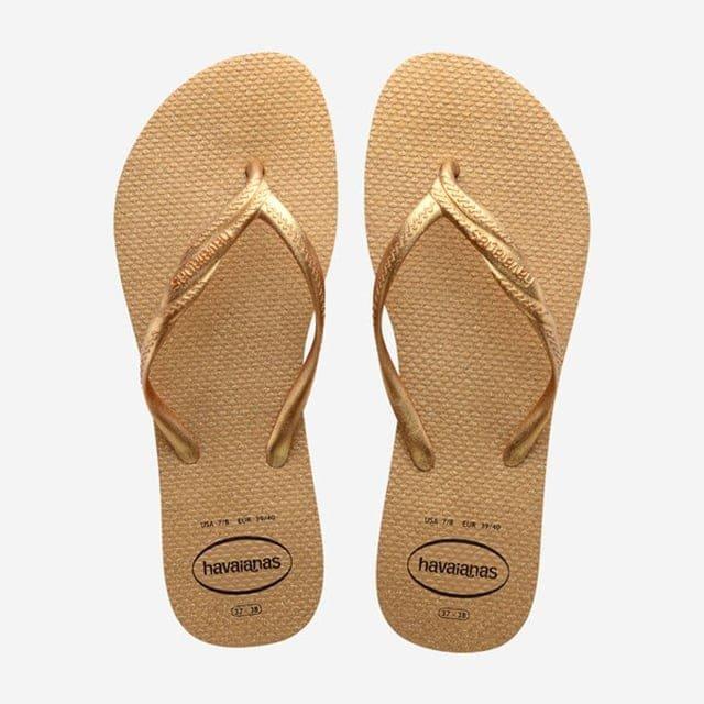 Fantasia Gloss-41-42 Damen Gold 41-42 von havaianas