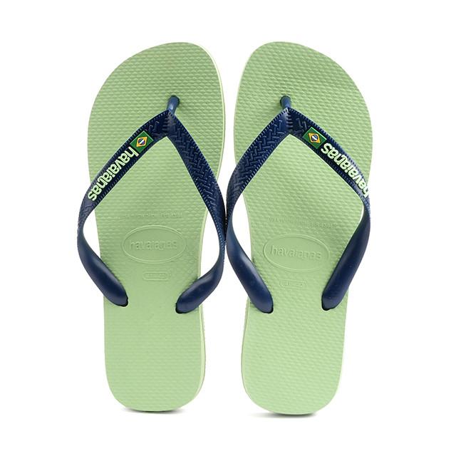 Hav. Brasil Logo Herren Aquamarine 45-46 von havaianas