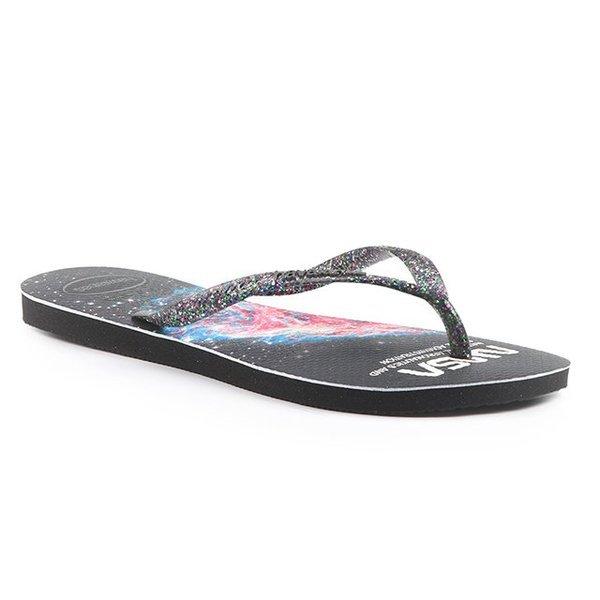 Slim Nasa-37-38 Damen Schwarz 37-38 von havaianas