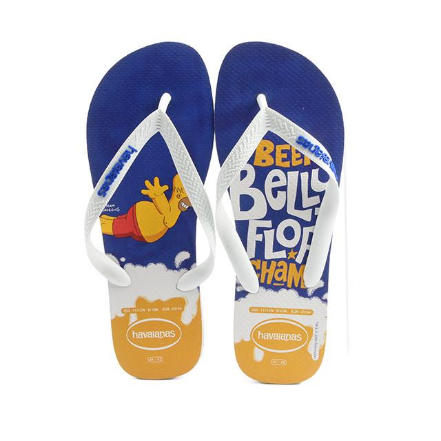 Simpsons Herren Weiss 39-40 von havaianas