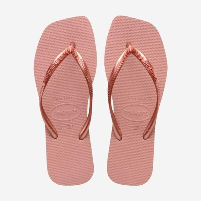 Slim Square-37-38 Damen Rosa 37-38 von havaianas