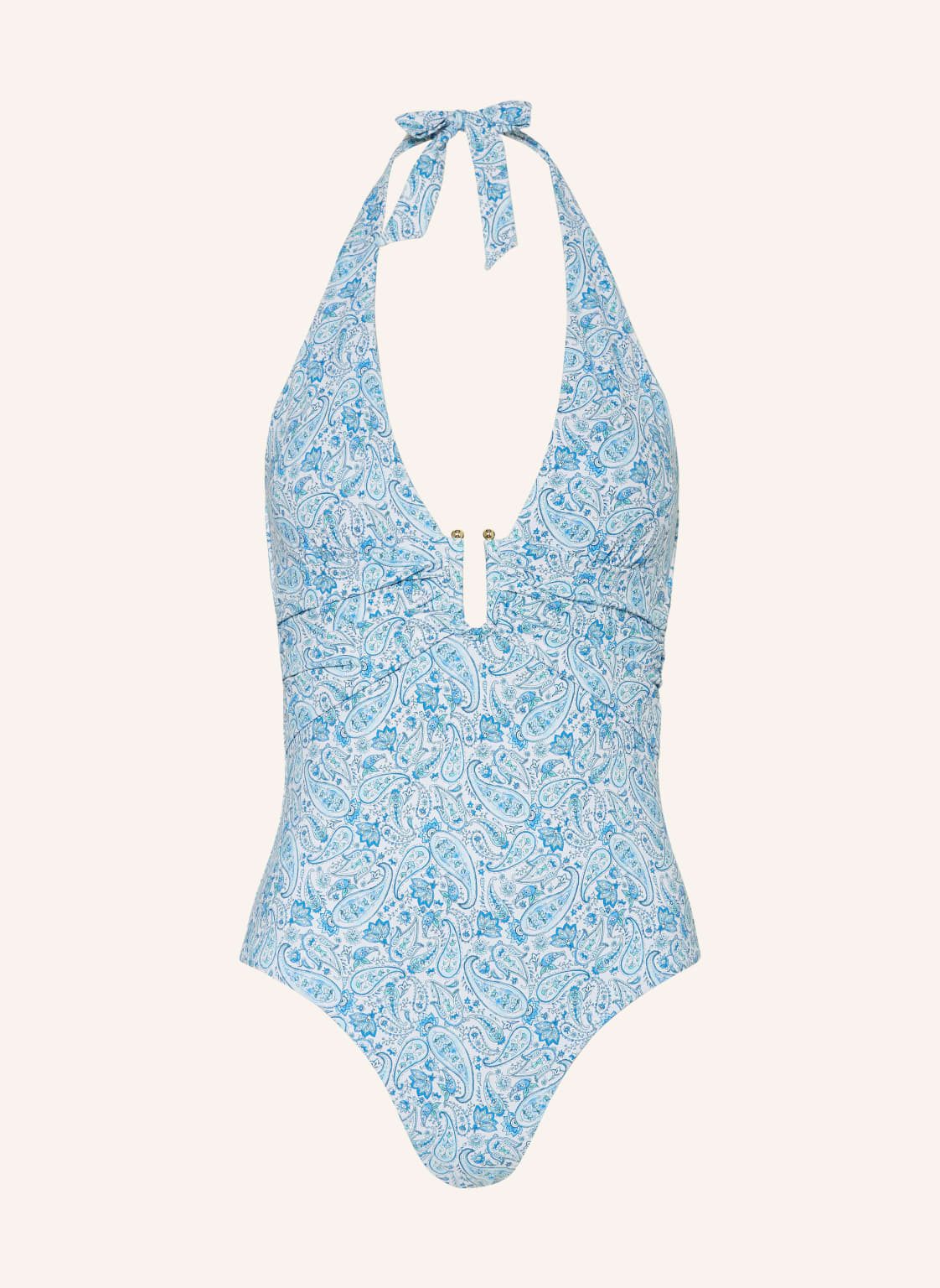 Heidi Klein Neckholder-Badeanzug Camps Bay Beach blau von heidi klein