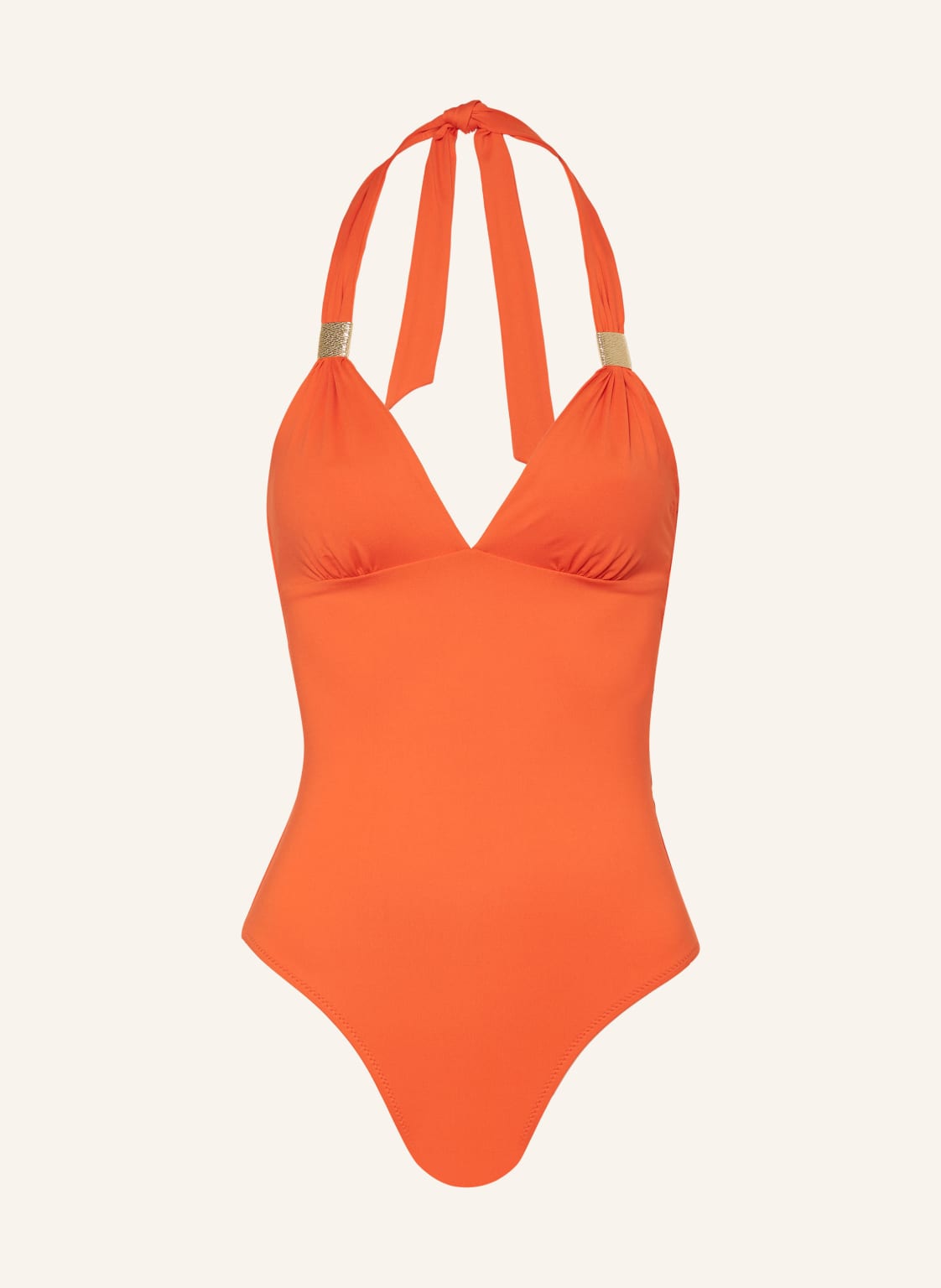 Heidi Klein Neckholder-Badeanzug Pilanesberg orange von heidi klein