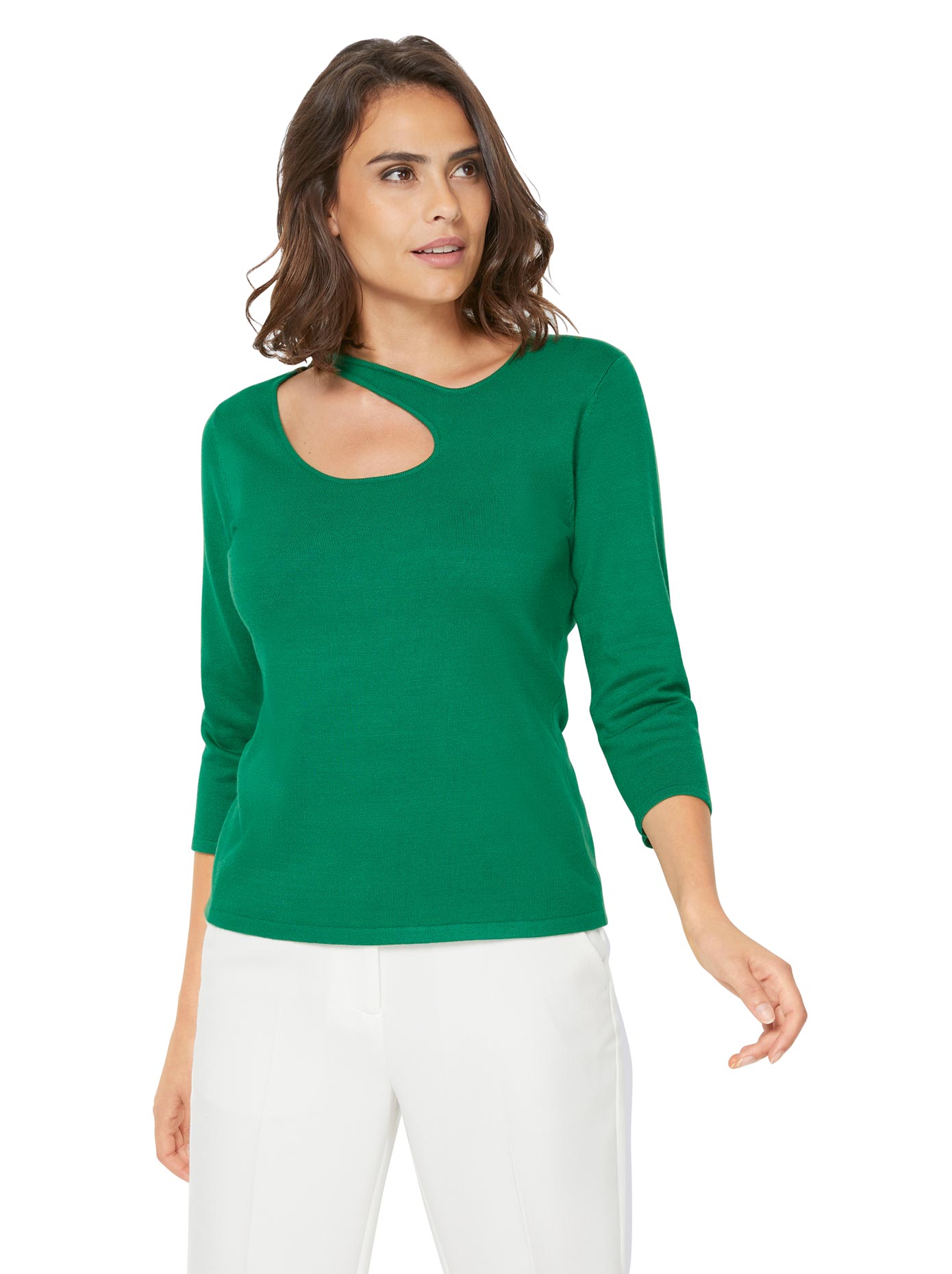 ASHLEY BROOKE by heine 3/4 Arm-Pullover »Pullover« von ASHLEY BROOKE by heine