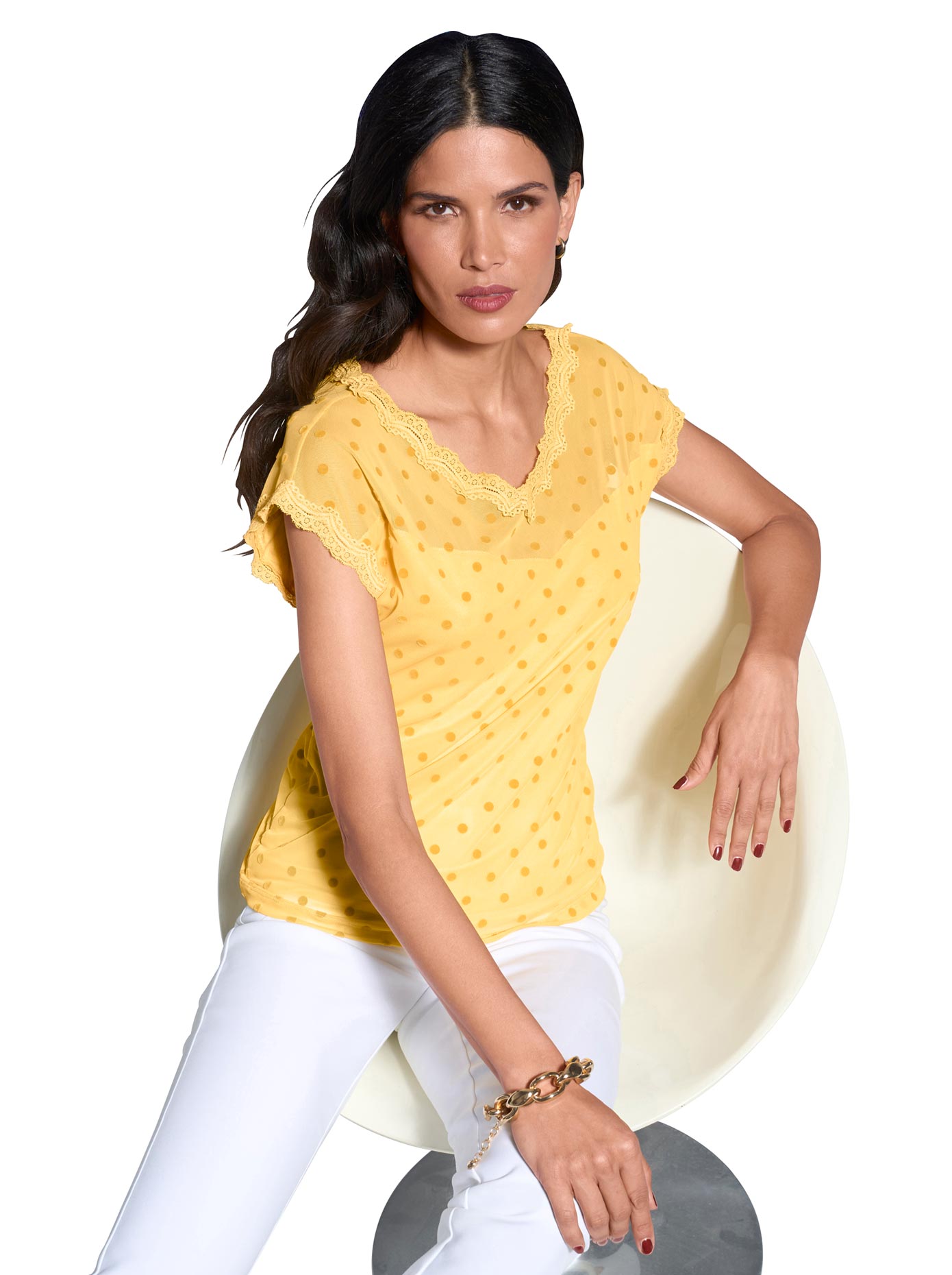 ASHLEY BROOKE by heine Kurzarmshirt »Shirt«, (1 tlg.) von ASHLEY BROOKE by heine