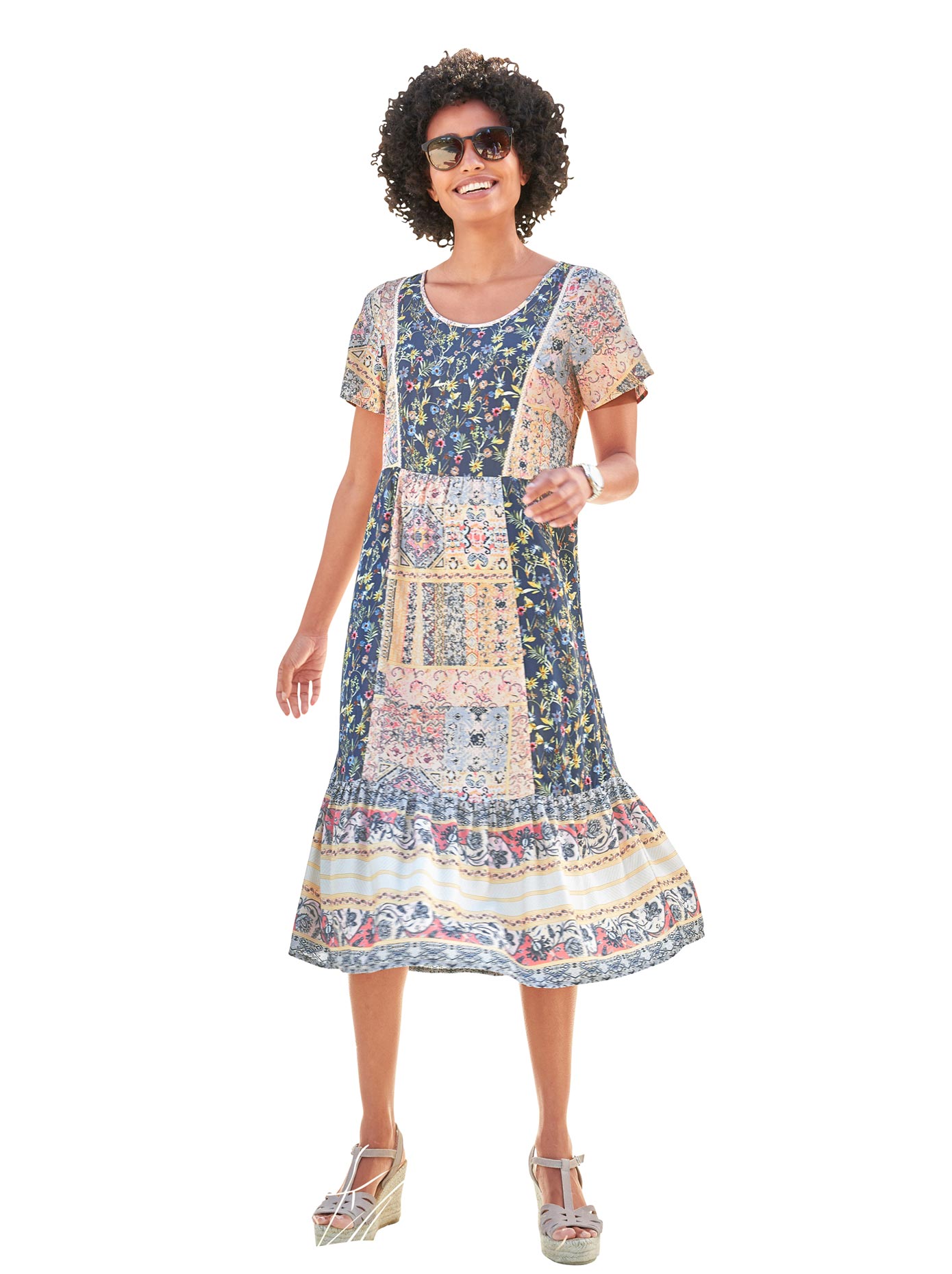 heine Druckkleid »Druck-Kleid« von heine