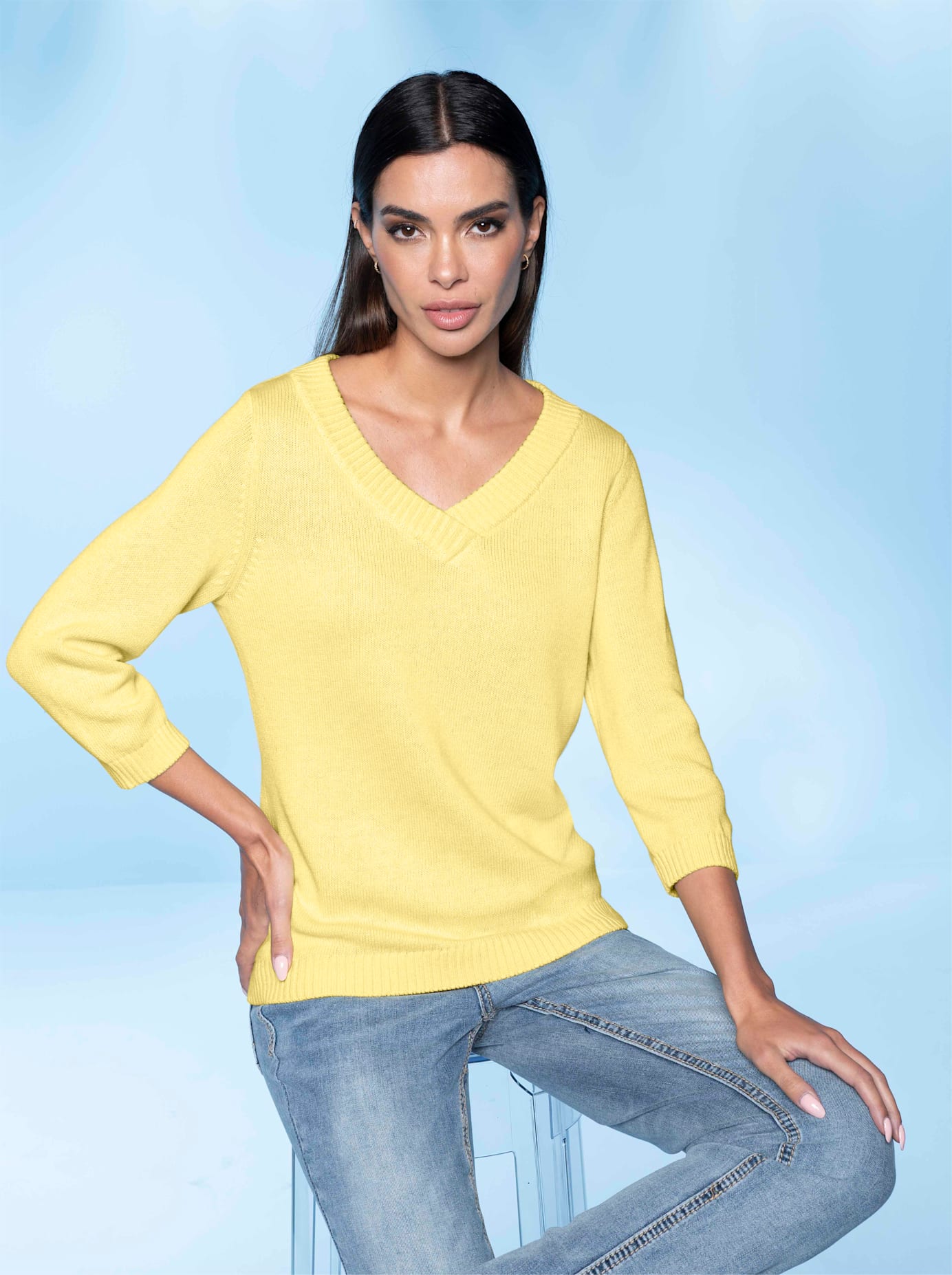 heine 3/4 Arm-Pullover »Pullover« heine 3/4 Arm-Pullover »Pullover« von heine