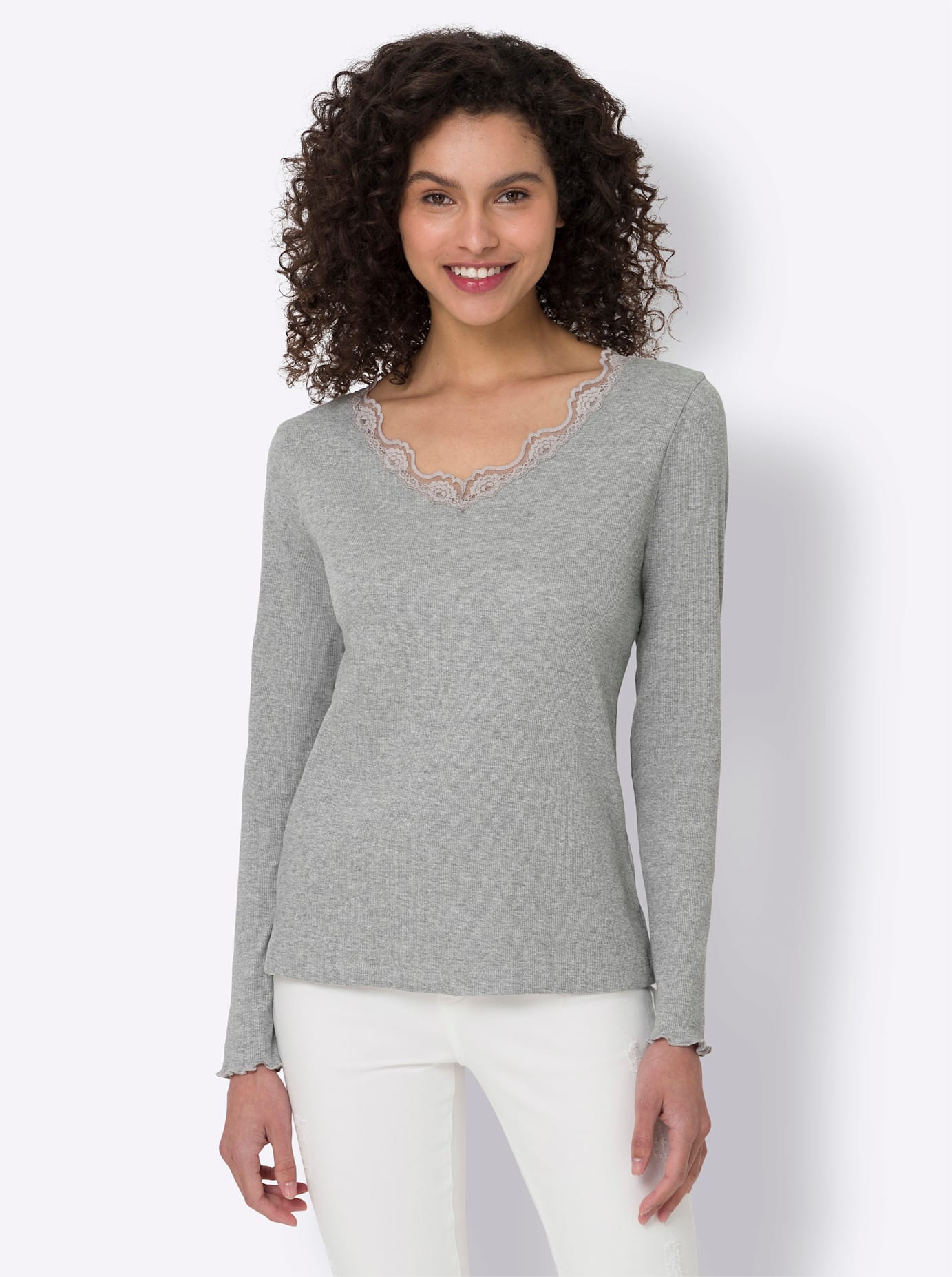heine Langarmshirt »Langarm-Shirt«, (1 tlg.) heine Langarmshirt »Langarm-Shirt«, (1 tlg.) von heine