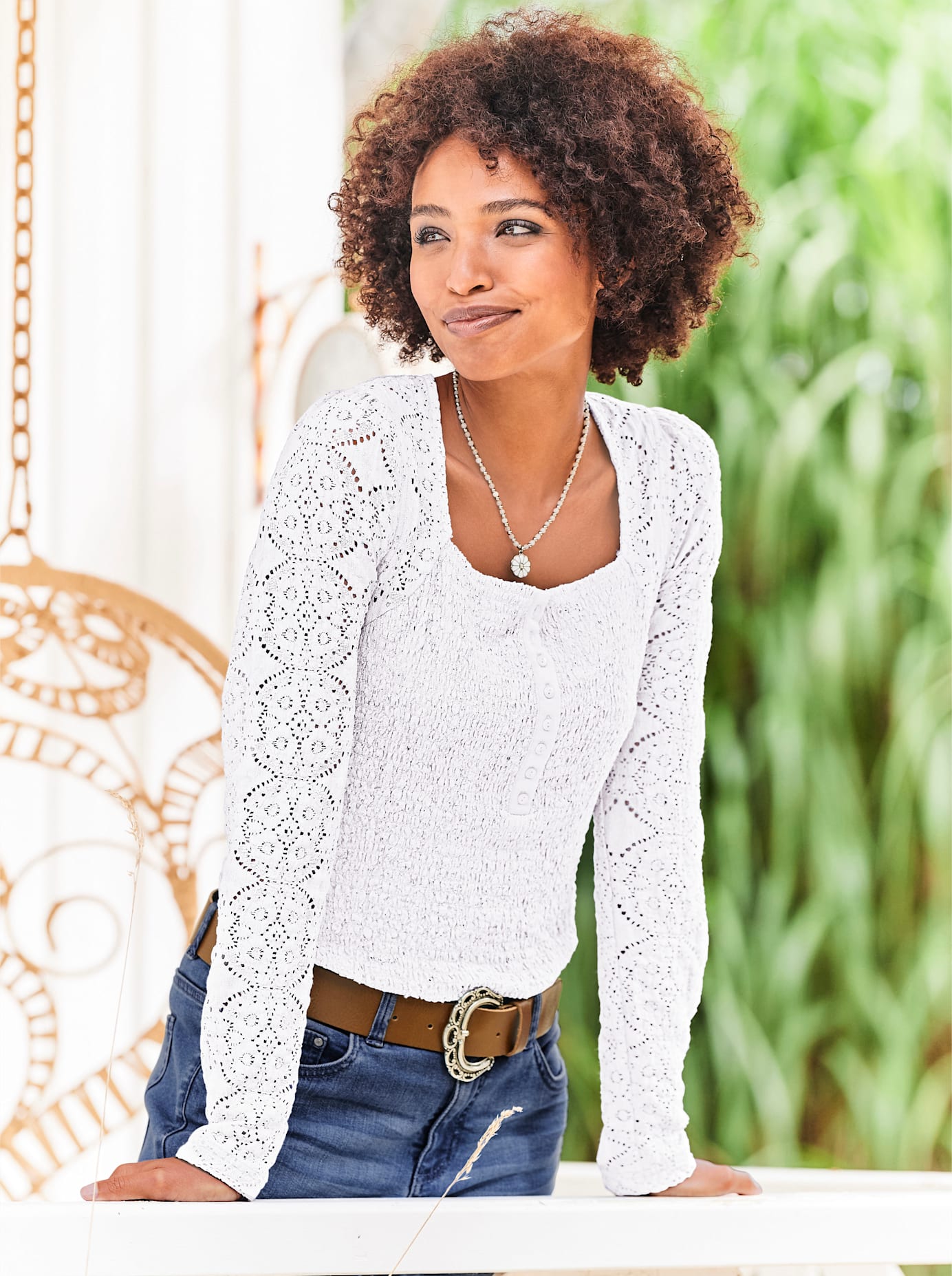 heine Langarmshirt »Shirt«, (1 tlg.) heine Langarmshirt »Shirt«, (1 tlg.) von heine