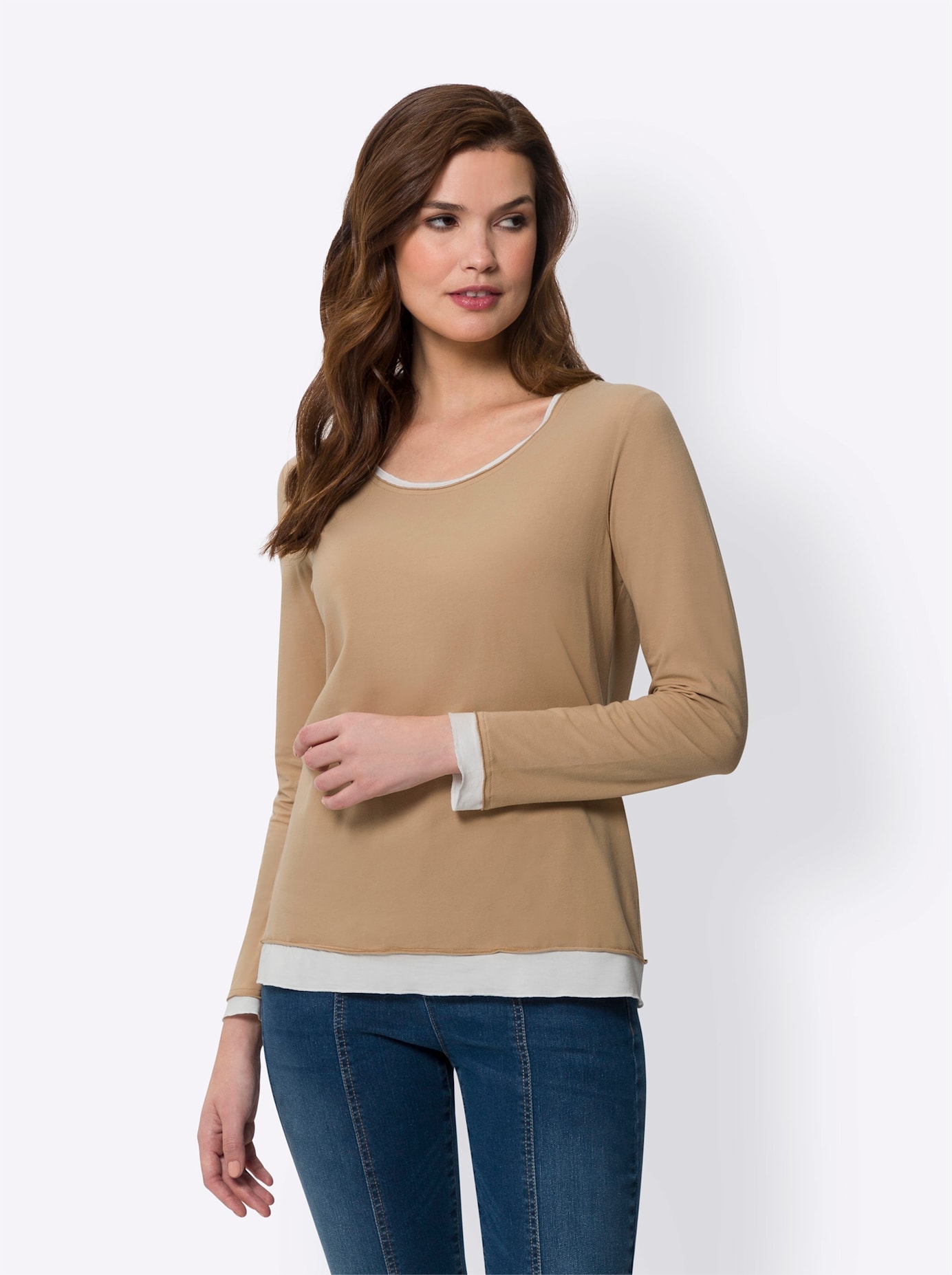 heine Langarmshirt »T-Shirt«, (1 tlg.) heine Langarmshirt »T-Shirt«, (1 tlg.) von heine
