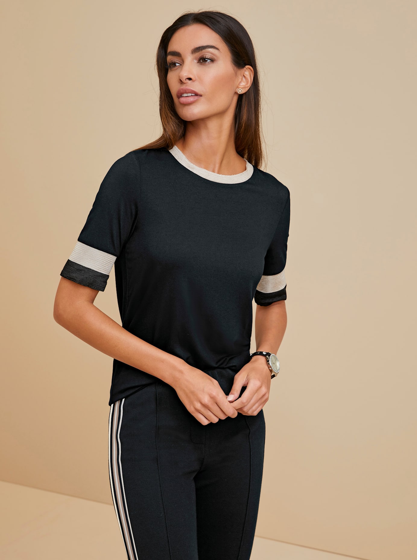 heine Rundhalsshirt »Rundhals-Shirt«, (1 tlg.) heine Rundhalsshirt »Rundhals-Shirt«, (1 tlg.) von heine