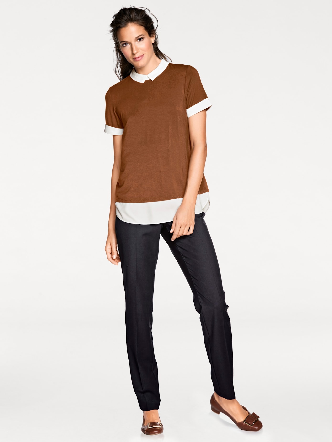 heine Rundhalsshirt »Rundhals-Shirt«, (1 tlg.) heine Rundhalsshirt »Rundhals-Shirt«, (1 tlg.) von heine
