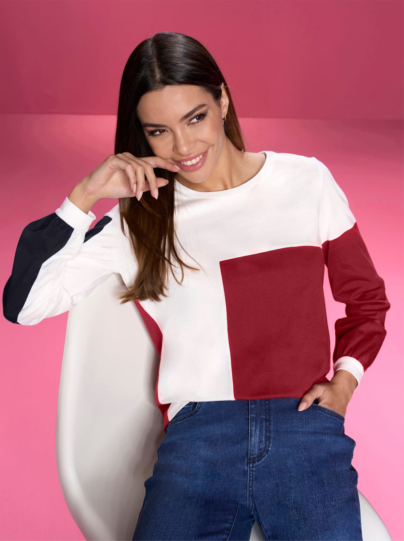 heine Rundhalsshirt »Shirt«, (1 tlg.) heine Rundhalsshirt »Shirt«, (1 tlg.) von heine