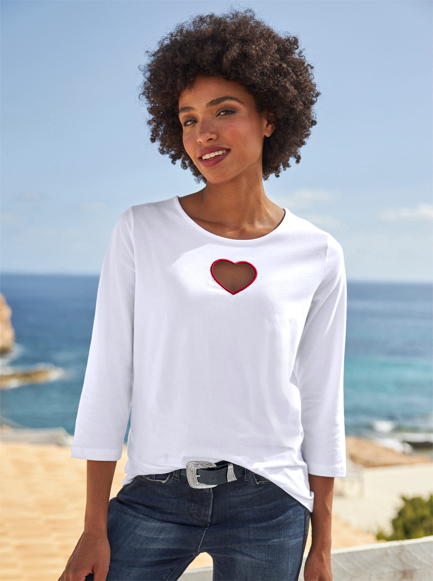 heine Rundhalsshirt »Shirt«, (1 tlg.) heine Rundhalsshirt »Shirt«, (1 tlg.) von heine