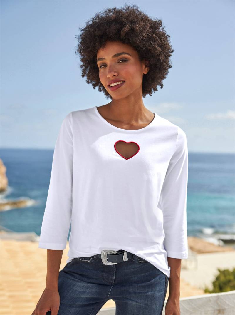heine Rundhalsshirt »Shirt«, (1 tlg.) von heine