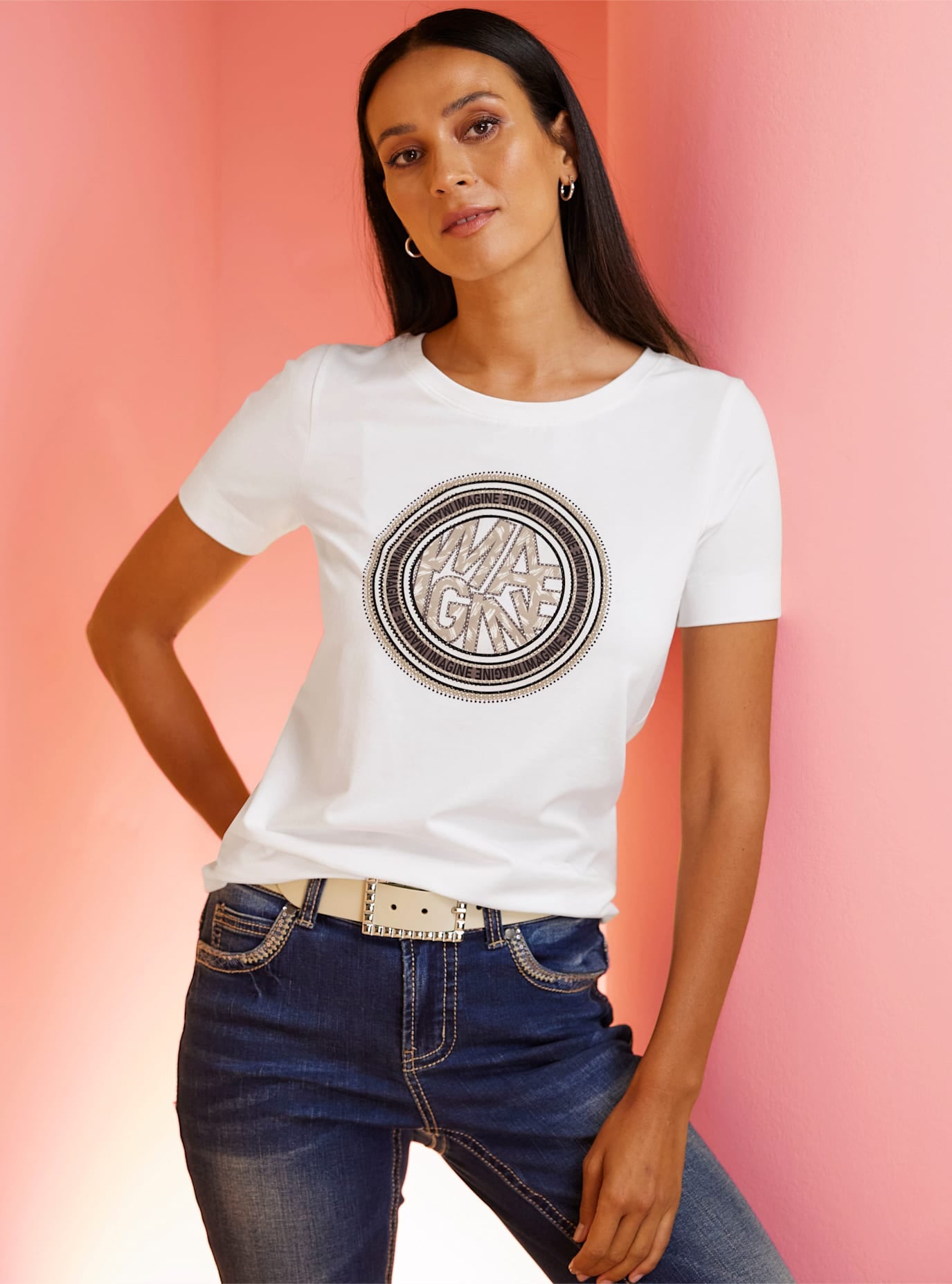 heine Rundhalsshirt »Shirt«, (1 tlg.) heine Rundhalsshirt »Shirt«, (1 tlg.) von heine