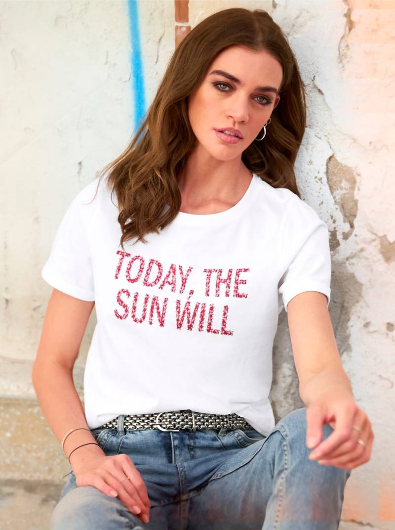 heine Rundhalsshirt »Shirt«, (1 tlg.) von heine