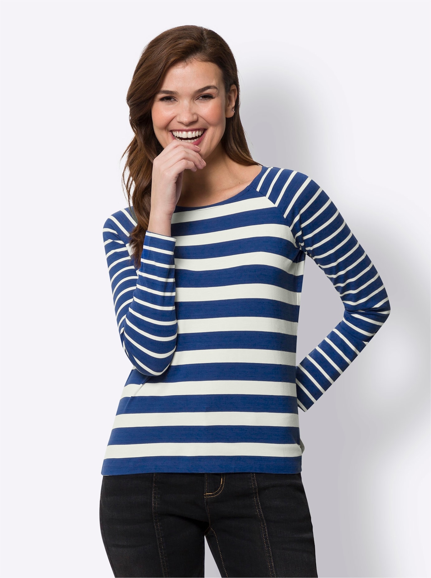 heine Rundhalsshirt »Streifenshirt«, (1 tlg.) heine Rundhalsshirt »Streifenshirt«, (1 tlg.) von heine