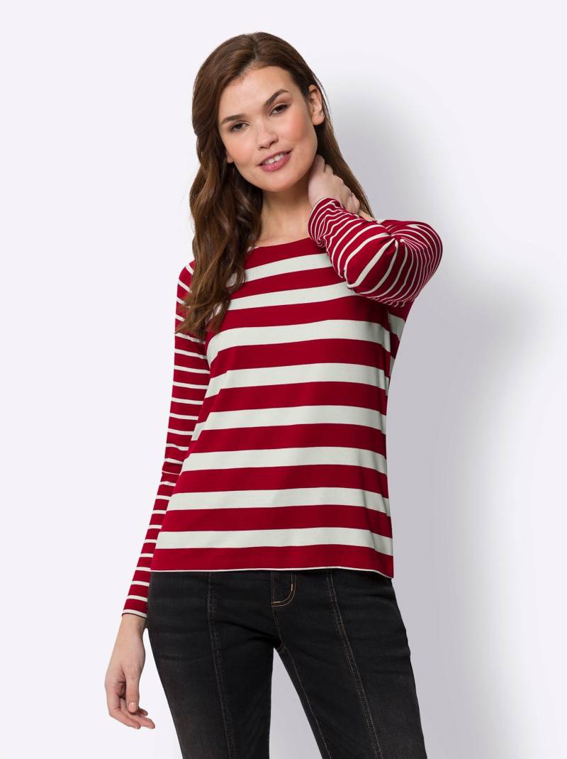 heine Rundhalsshirt »Streifenshirt«, (1 tlg.) von heine