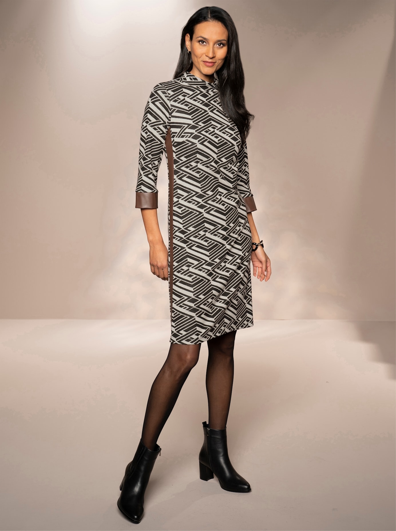 heine Strickkleid »Jacquardkleid« von heine